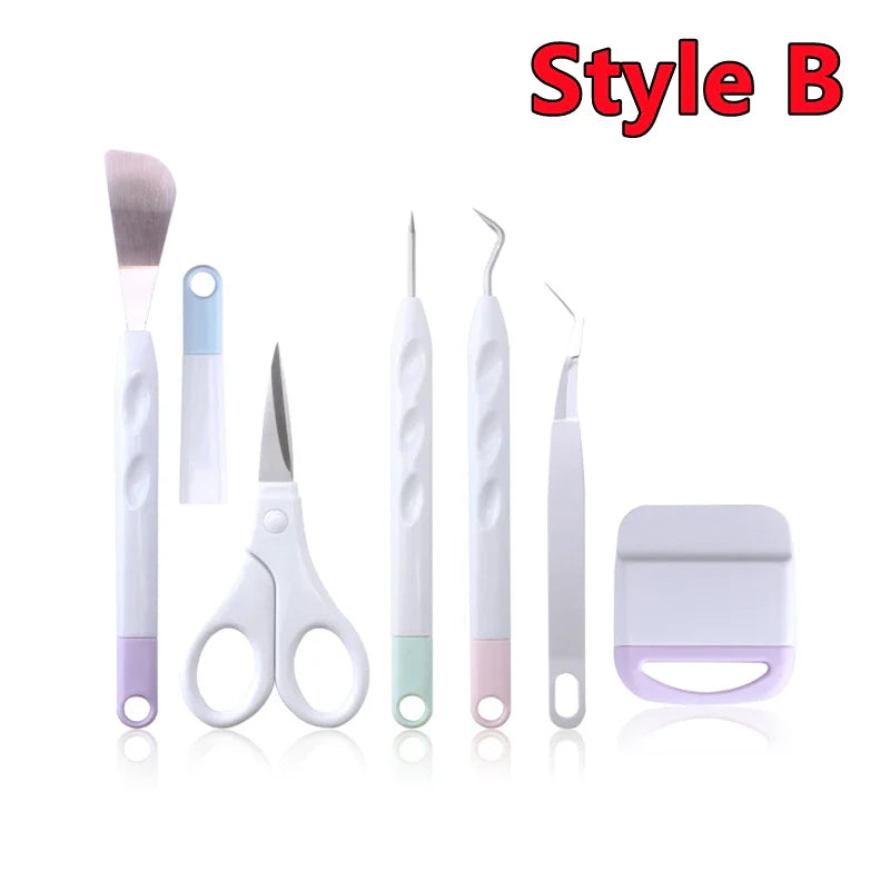 Portable Vinyl Weeding Tools Kit – DIY Craft Tool Set for Silhouette Cameo & Cricut Machines