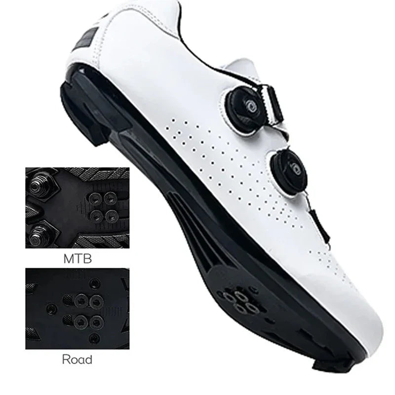 Men’s MTB Cycling Shoes — Flat Road & Trail Bike Sneakers with SPD Pedal Compatibility