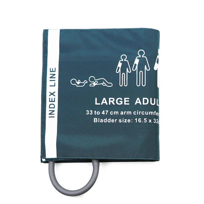 6-Size Blood Pressure Cuffs — Neonatal, Infant, Child, and Adult NIBP Arm & Thigh Accessories for CONTEC Monitors