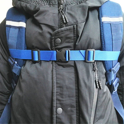 Adjustable Shoulder Strap for Backpack Chest Bag - Harness for Outdoor Camping, Tactical Bags, Straps Accessories