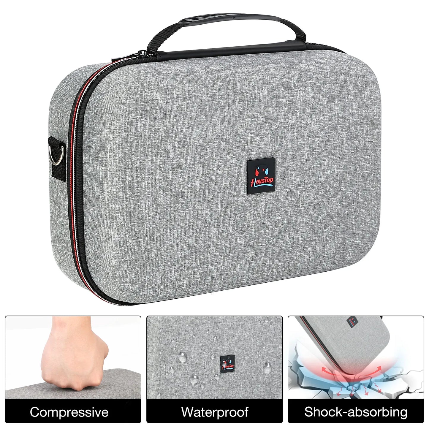 Nintendo Switch Carrying Storage Case - Protective Travel Bag for Switch & Switch OLED Model