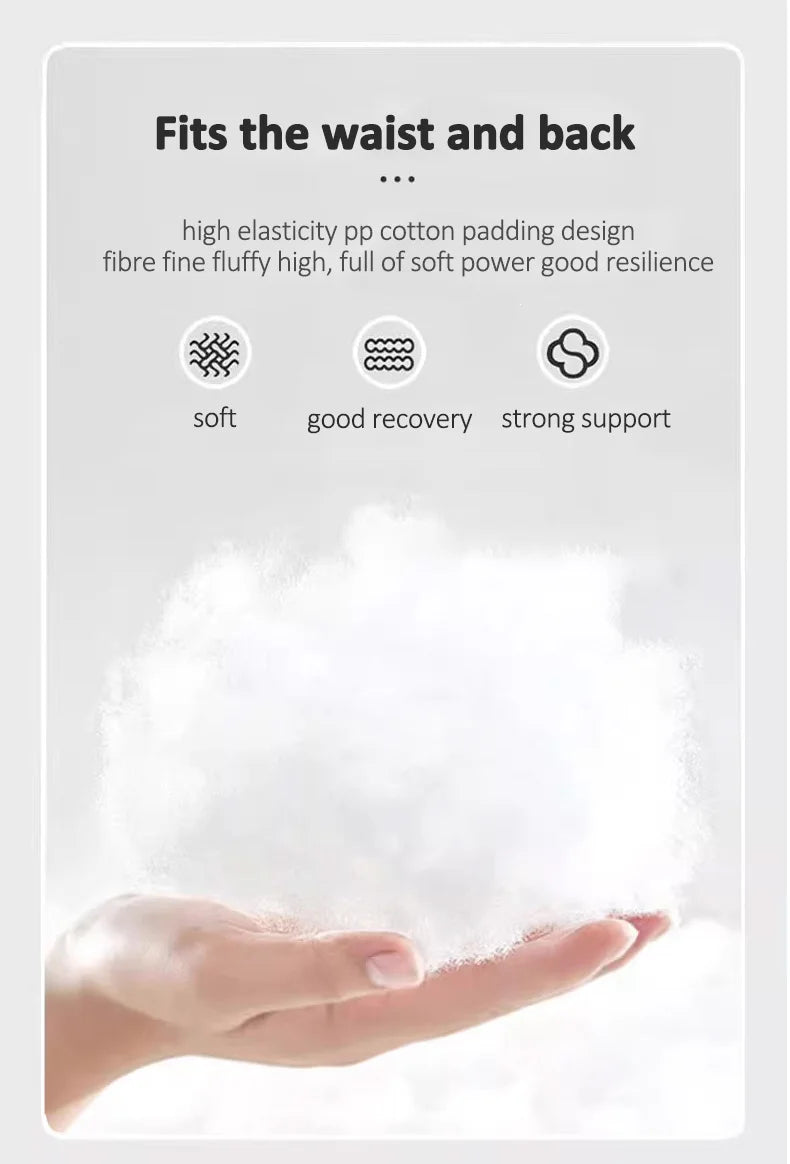 Soft Lumbar Bedside Cushion – Wedge Pillow for Back Support, TV Lounger & Reading, Decorative Bed Pillow