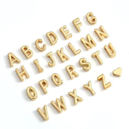 26 Letters Personalized Heart Bracelet - Custom Initial Name Jewelry for Girls & Women, Anniversary Gift