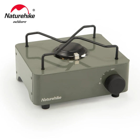 Naturehike Portable Camping Stove - Outdoor Gas Stove, Butane Fuel, Compact Camp Cooker for Camping Cookware