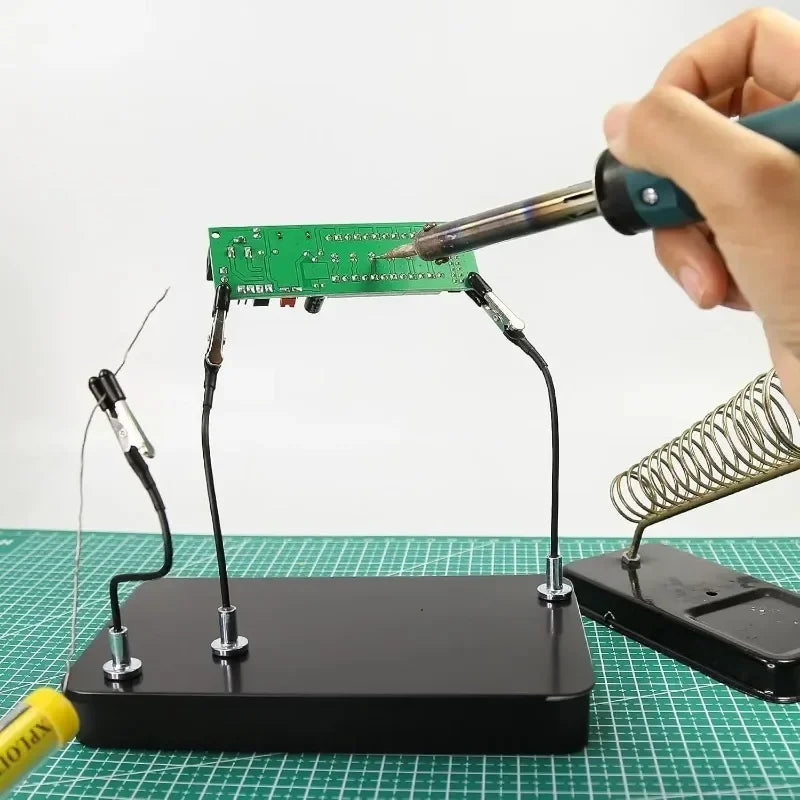 Magnetic Flexible Alligator Clips - DIY Electric Test Crocodile Clips & Photo Holder Clamps