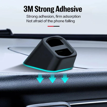 Universal Car Phone Holder - Dashboard & Air Outlet Clip Stand for Cellphone GPS - Mobile Bracket Base Cradle Accessories