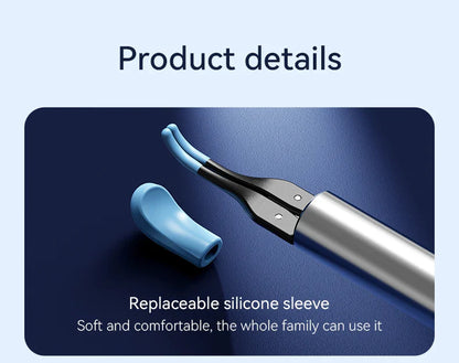 Visual Ear Cleaner with Camera – Ear Wax Removal Tool with 12MP, Ear Pick, Tweezers & 6 Ear Spoons for Ear Care