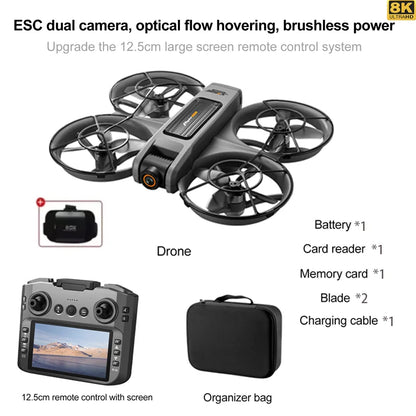 S156 GPS Foldable Drone – 8K Dual Camera, 5G WiFi, 360° Obstacle Avoidance, Brushless Motor FPV Quadcopter Toy