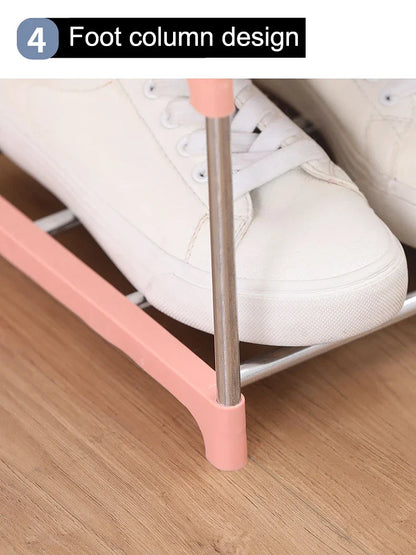 3/4-Layer Multi-Layer Shoe Rack – Space-Saving Storage Organizer for Home