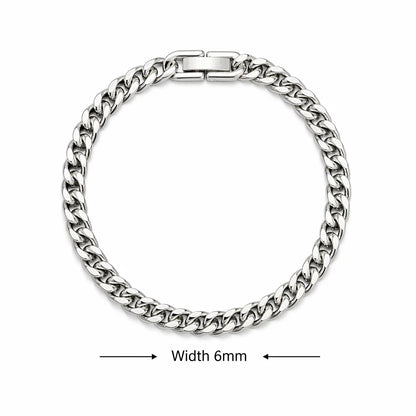 Stainless Steel Fish Scale Bracelet - Double Row Braided Magnetic Buckle Alloy Jewelry
