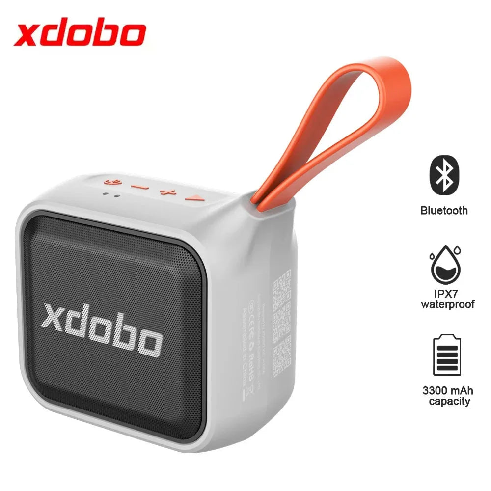 XDOBO Prince 1995 12W Portable Bluetooth Speaker – Powerful Bass, Waterproof, Smart & Wireless 5.2 Subwoofer