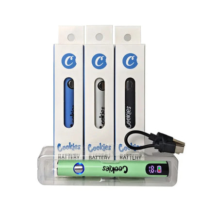 Cookies 650mAh LED Digital Soldering Iron Pen — Smart Preheat & 510-Thread Repair Tool