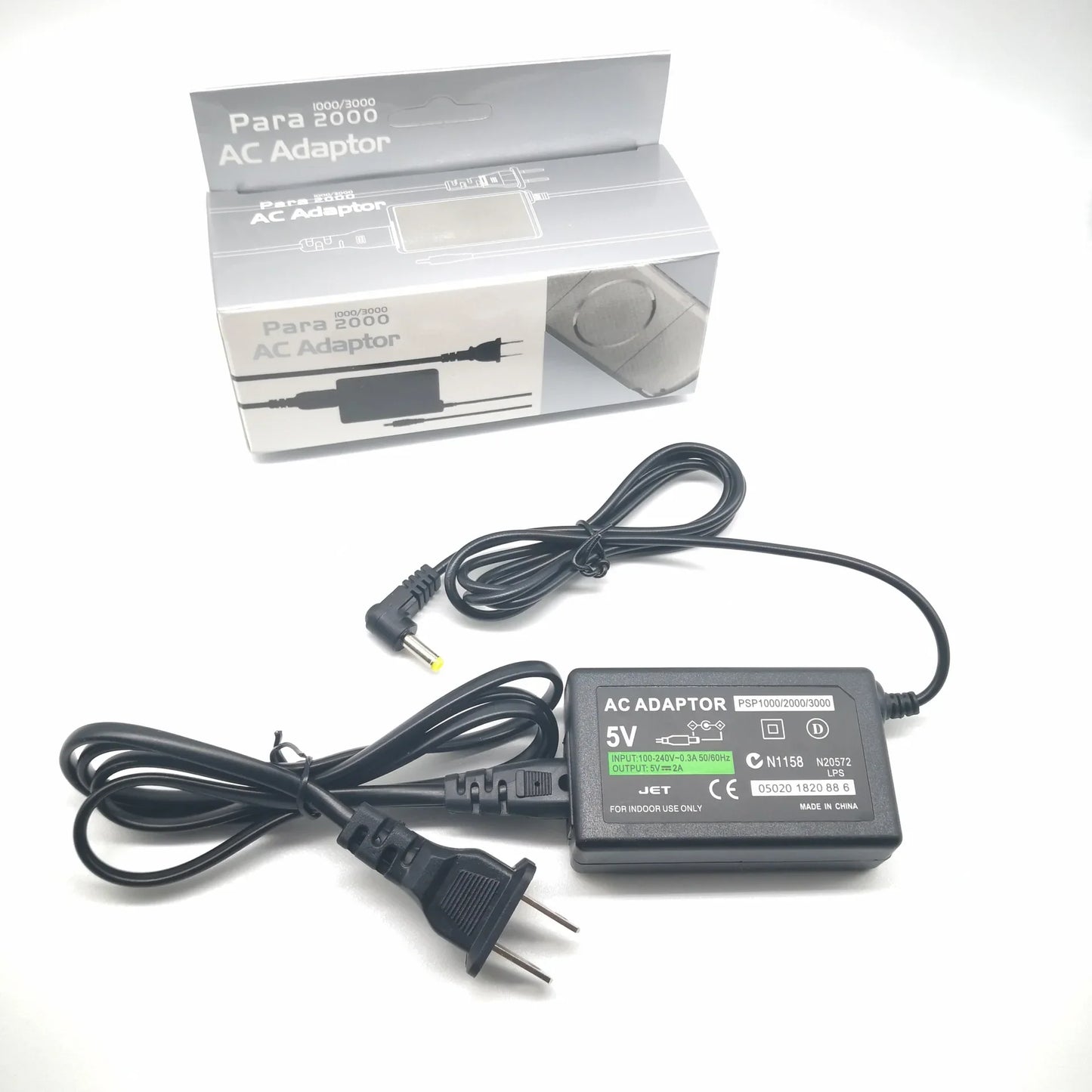 EU/US Plug Wall Charger – AC Adapter Power Supply for Sony PSP/PSV 1000/2000/3000