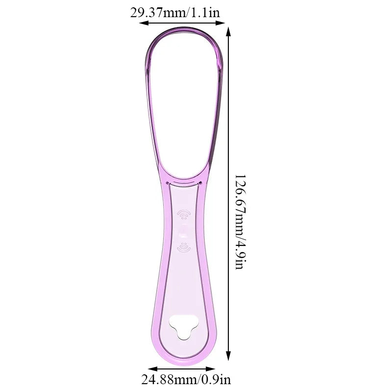 Multicolor Tongue Cleaner – Reusable Oral Scraper for Tongue Cleaning & Oral Hygiene