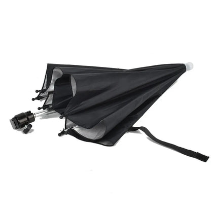 26/50cm DSLR Camera Umbrella – Black Sunshade & Rain Cover Holder for Photography
