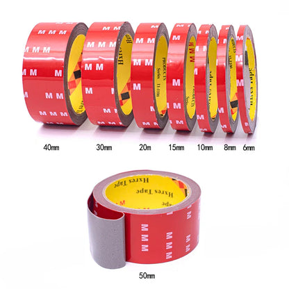 300CM Extra Strong Double-Sided Tape – High Viscosity Adhesive for Car Mounting & Fixing, Tear-Off Without Traces