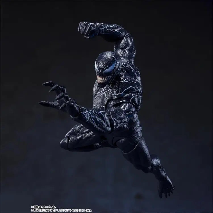SHF Venom & Carnage Action Figures — Collectible Statue Dolls, Toy Models for Kids & Christmas Gifts