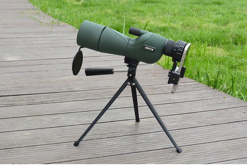 25–75x60 Zoom Spotting Scope – ED Lens Bak4 Prism Monocular Telescope for Bird Watching & Camping