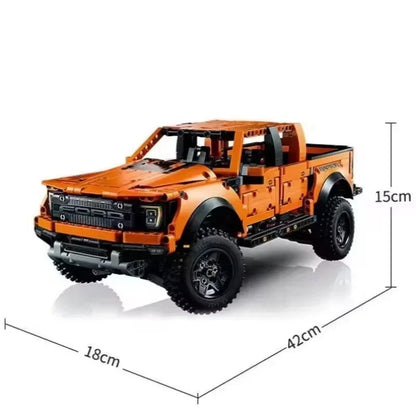 2024 New 1379PCS F-150 Truck Car Building Blocks – Off-Road Pickup Bricks MOC 42126 Toy for Kids, Boys Birthday Gifts