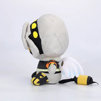 25cm MURDER DRONES UZI Plush Toy – Cute Cartoon Animation Character Plushie Doll, Soft Gift Toy for Kids & Christmas
