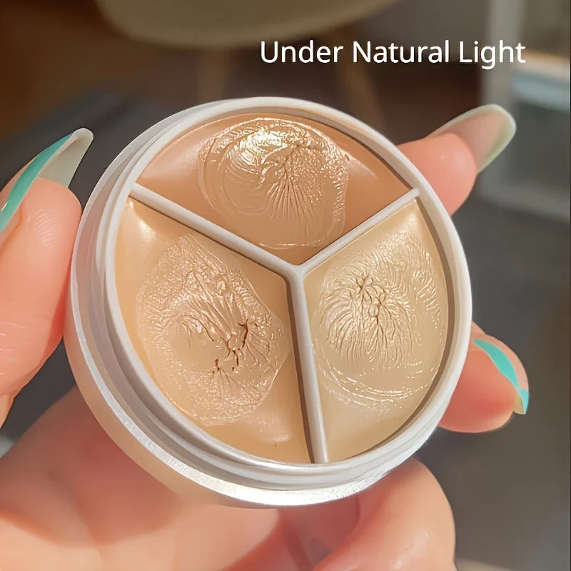 Waterproof Concealer Cream Palette – Long-Lasting Full Coverage for Acne, Dark Circles & Spots, Moisturizing Face Makeup