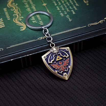 Zelda Tears of the Kingdom Keychain – Breath of the Wild Pendant Key Ring for Men