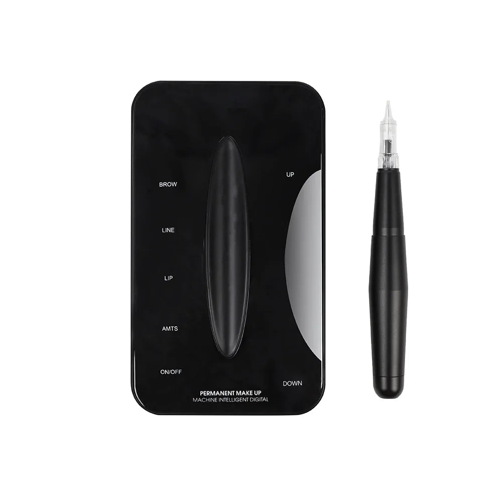 Electric PMU Microblading Tattoo Pen — Rotary Permanent Makeup Machine for Eyebrow & Lip Tattoos