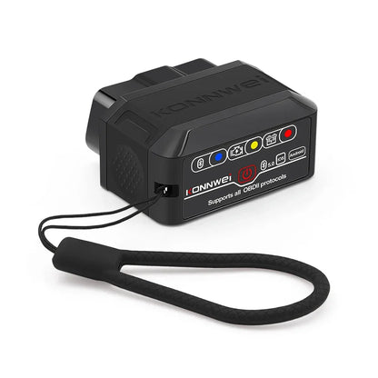 KONNWEI KW906 OBD2 Scanner – Bluetooth 5.0 ELM327 V1.5 Car Diagnostic Tool & Code Reader for Android/iOS
