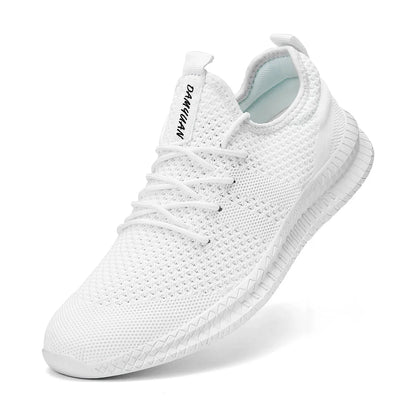 2022 Men’s Sneakers — High-Quality Breathable Gym & Casual Walking Shoes, Lightweight Plus-Size Footwear Zapatillas Hombre