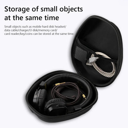 NEW Hard EVA Headphone Carrying Case with Hook – Compatible with SONY WH-1000XM4 & Audio-Technica ATH-M50X