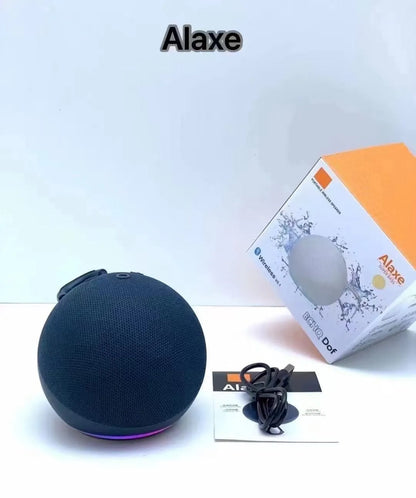 Alaxe Mini Bluetooth Speaker – Wireless Outdoor RGB Spherical Subwoofer for Home & Travel