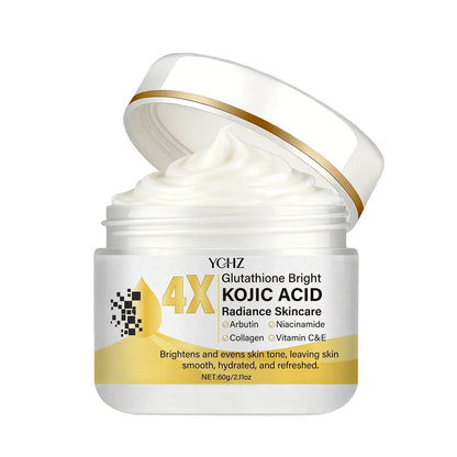 Kojic Acid Face Cream - Dark Spot Correcting Moisturizer for Even Skin Tone, Day & Night Use, 60g
