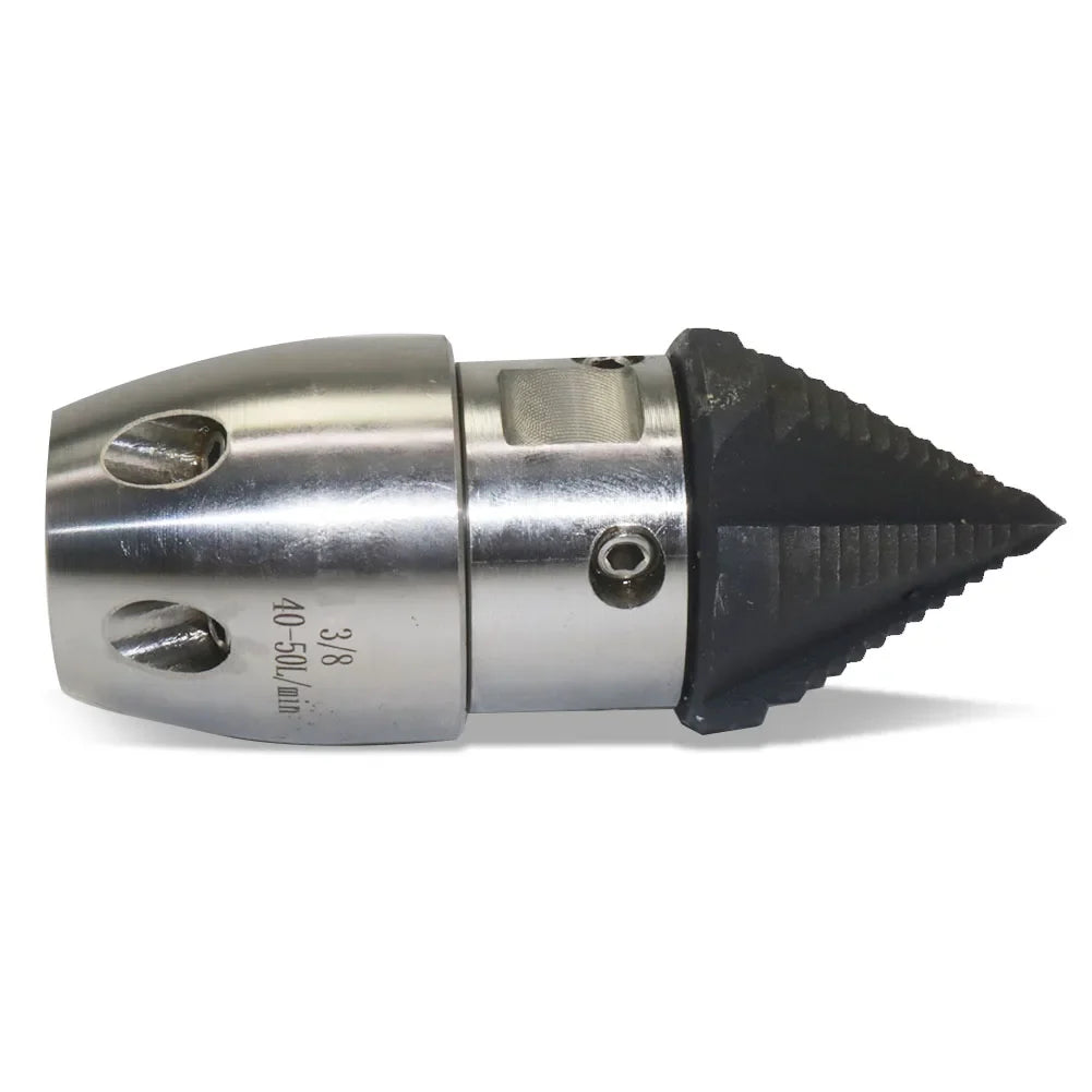 High Pressure Rotating Nozzle 1/2 M22 & 3/8 – Sewer & Sludge Cleaning Water Gun Nozzle for Pressure Washing