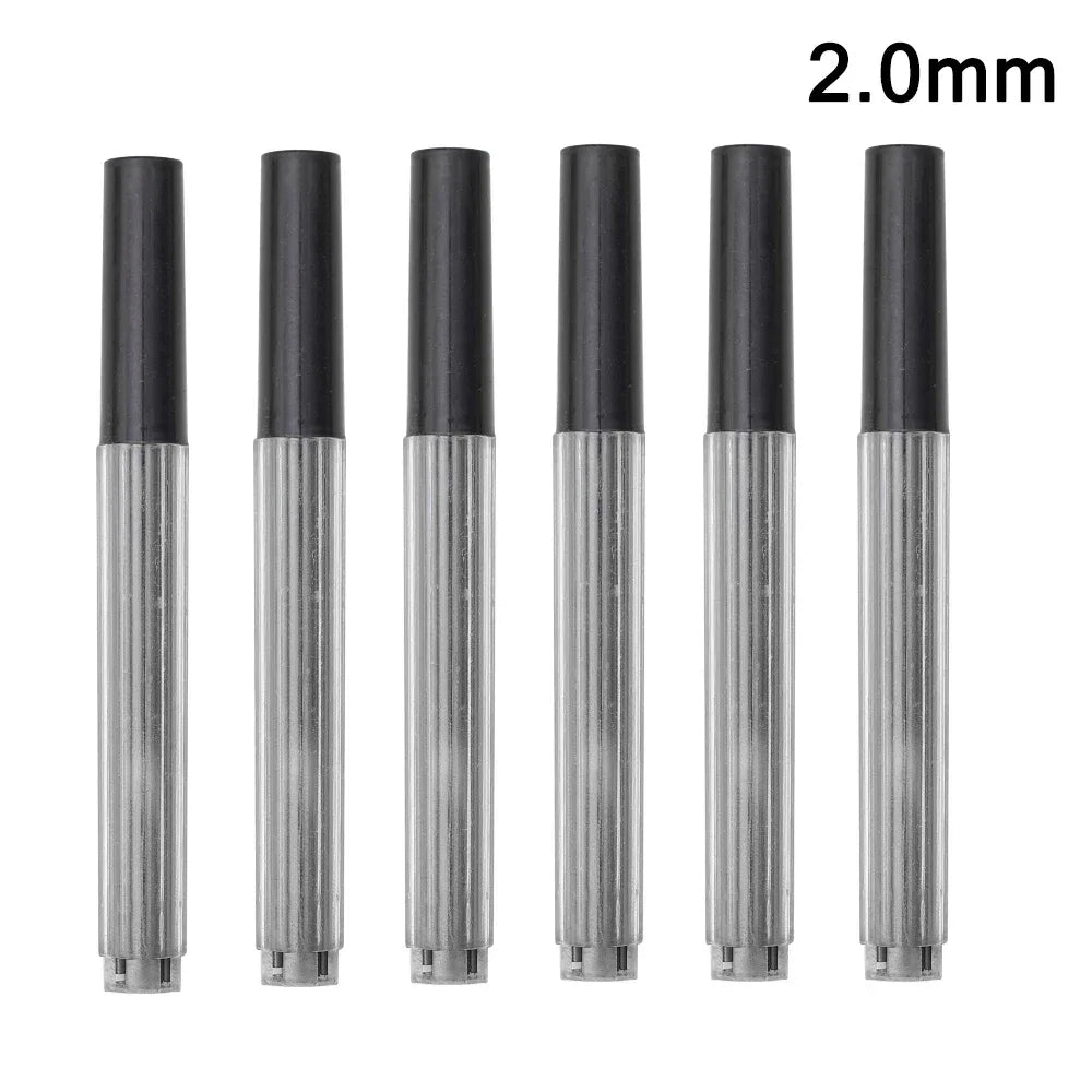 Mechanical Pencil Lead Refill Set 0.3–2.0mm HB – Multi-Size Press Automatic Pencil Leads for Drawing, Painting & Student Stationery