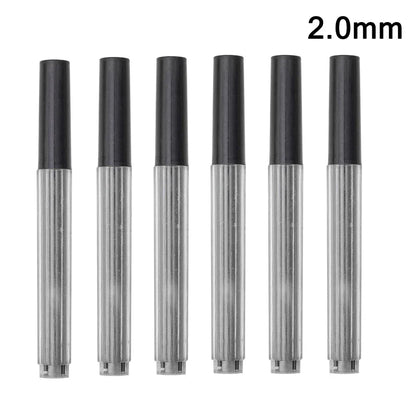 Mechanical Pencil Lead Refill Set 0.3–2.0mm HB – Multi-Size Press Automatic Pencil Leads for Drawing, Painting & Student Stationery