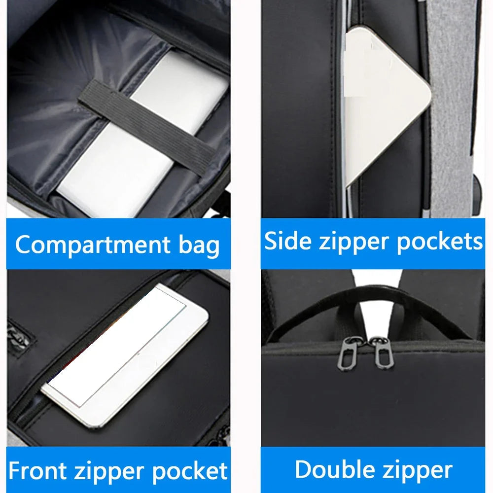 Multifunctional PS5 Console Backpack – Travel Carrying Case with USB Port for PlayStation 5 & Accessories