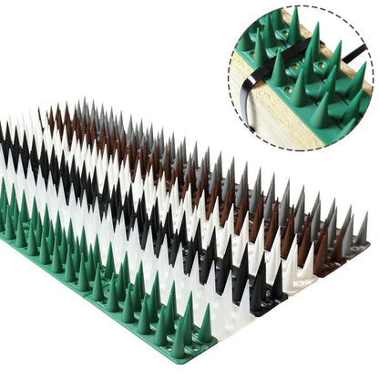 Spike Defender Fence Wall Spikes - Garden Security Intruder Repellent, Anti-Climb Bird Protection for Balconies and Railings