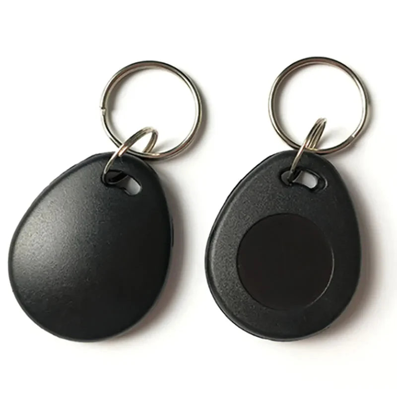 5/10PCS Black RFID ID 125KHz EM4305 T5577 Waterproof Blank Key Ring Tags – Writable Rewritable Keyfob Cards