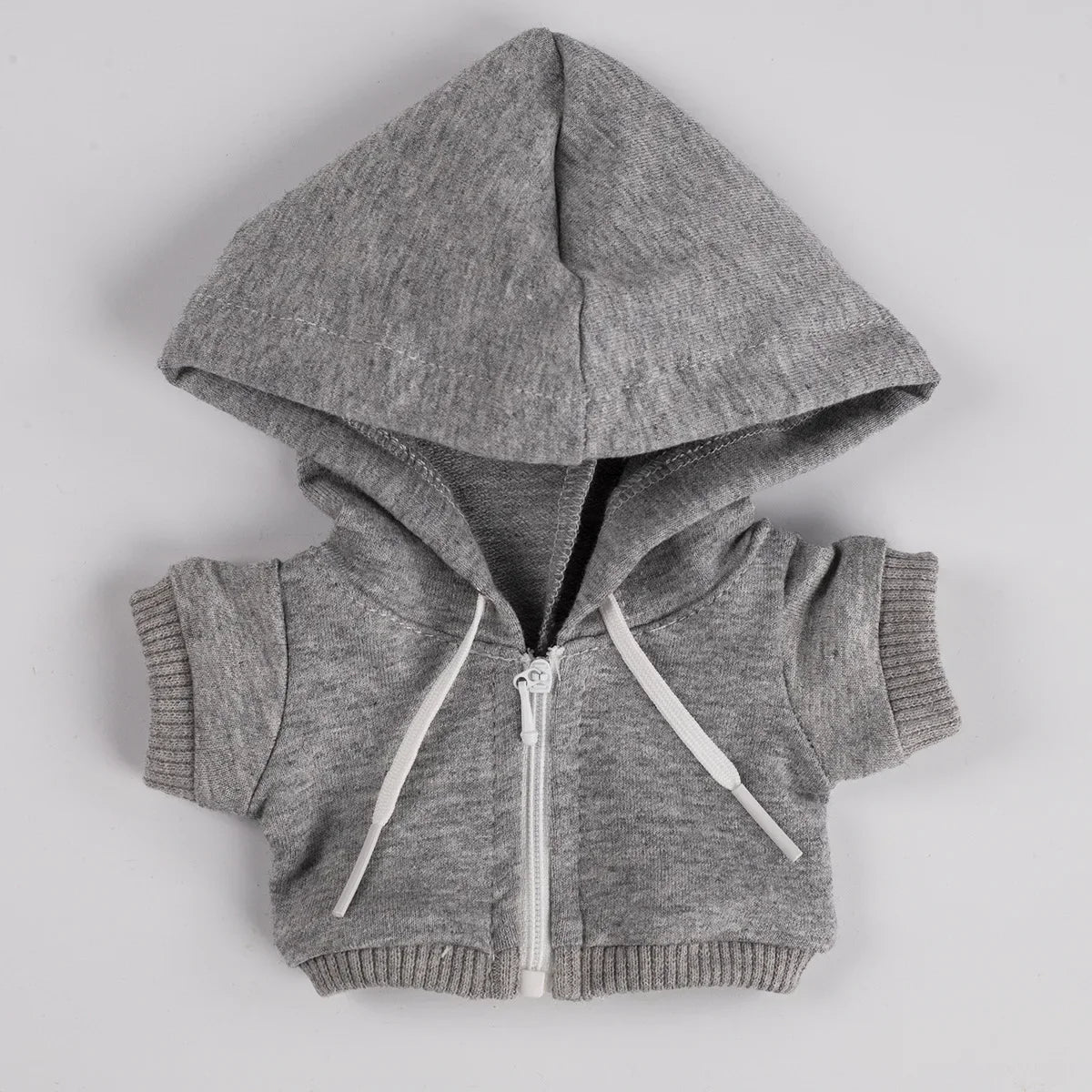 15/17cm Labubu Doll Hooded Zipper Sweatshirt Outfit Set – Stylish Ropa Accessories