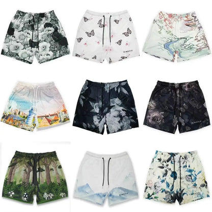 Kinetic Mesh Gym Shorts - Unisex Casual Fitness & Workout Shorts for Summer Sports
