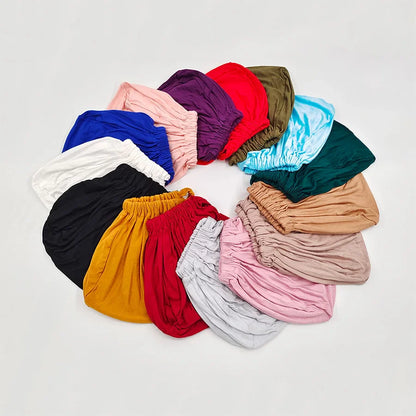 New Soft Modal Muslim Turban Hat - Inner Hijab Caps for Islamic Wear - Underscarf Bonnet for Female Headwrap - Turbante Mujer