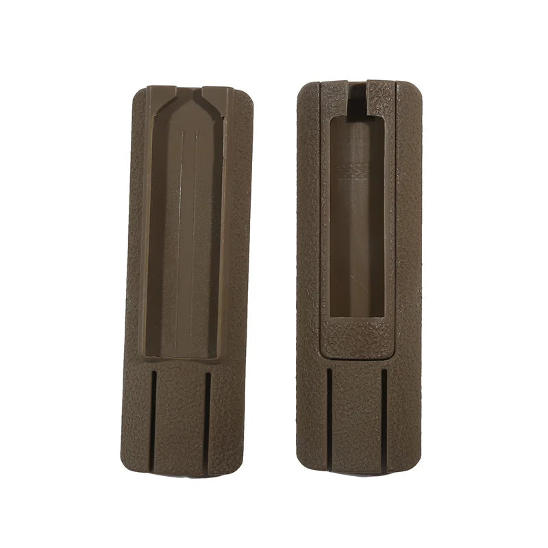 Hunting Airsoft 4.33" ITI TD Scar Pocket Panel — Remote Switch Rail Pad Set for 20mm Rails, PEQ Flashlight, Rat Tail & Card Slot