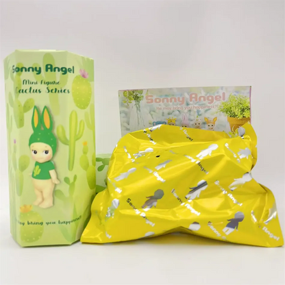 Sonny Angel Mini Figure Cactus Series — Mystery Blind Box Toy Doll, Lucky Mascot, Handmade Christmas Gift