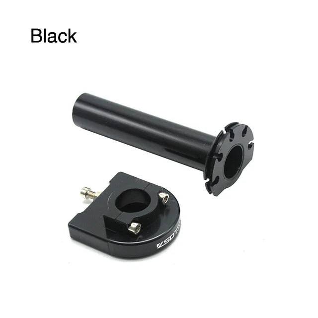 ZSDTRP 7/8" Aluminum Quick Action Throttle Grip Set – Twist Gas Throttle with Cable for 50cc, 110cc, 125cc Dirt & Pit Bikes
