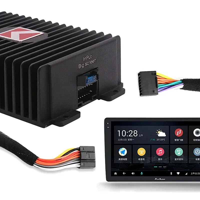 Car DSP Amplifier Hi-Fi Booster – 4*80W Digital Sound Processor for Android, Subwoofer & Car Stereo Audio System