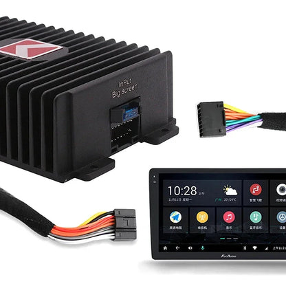 Car DSP Amplifier Hi-Fi Audio Booster - 4*80W Digital Sound Processor for Android, Speaker, Subwoofer & Car Radio Stereo