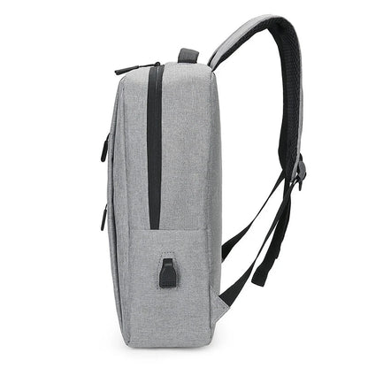 Multi-Layer Zipper Laptop Backpack 13–15 Inch – Business Travel Computer Bag for Men & Women