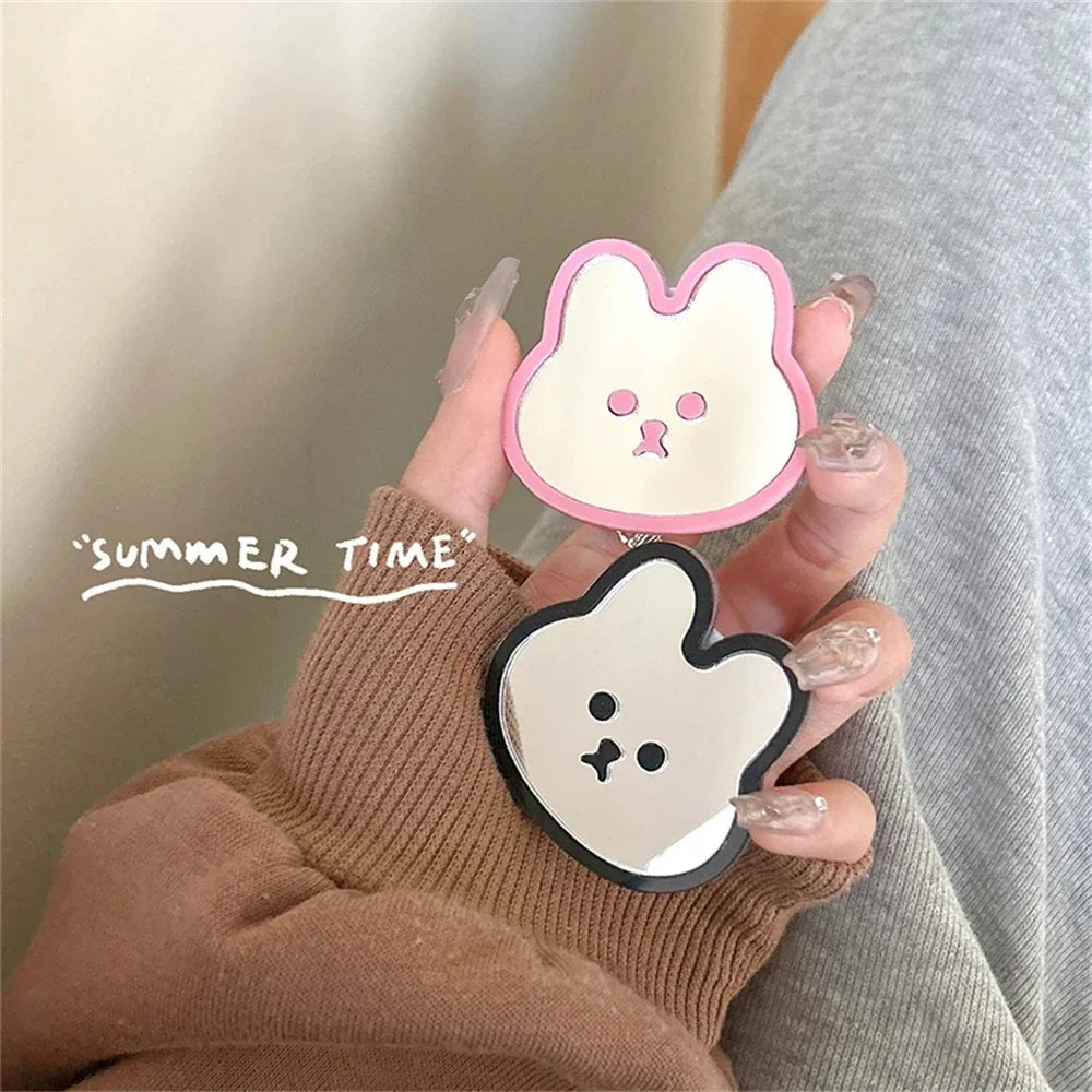 INS Cute Rabbit Phone Griptok – Foldable Ring Holder Stand, Korean Style Phone Accessory Gift for iPhone