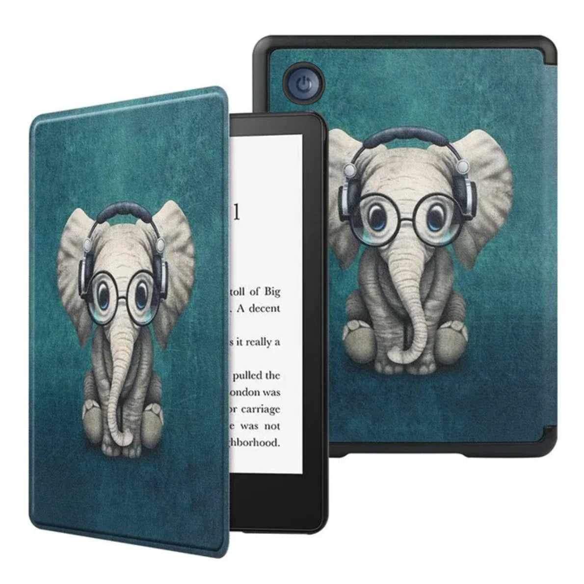 Kobo Clara BW/Clara Colour 2024 Case - 6 Inch Auto Wake Sleep PU Leather Cover, Soft Magnetic Ereader Hoesje N365 N367 Funda