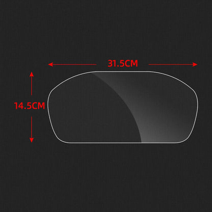 Volvo XC60 XC40 XC90 S60 S90 V60 V90 2018–2023 Nano Transparent Dashboard Protective Film – Anti-Scratch Instrument Panel Screen Cover
